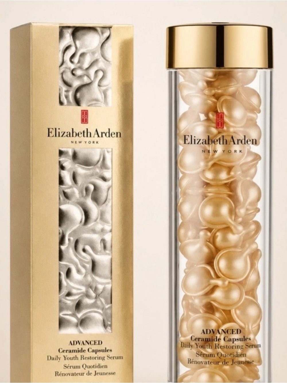 Elizabeth Arden Ceramide Capsules Youth Restoring Serum 90ct New Boxed